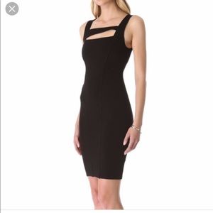 Black Helmut form fitting dress size medium